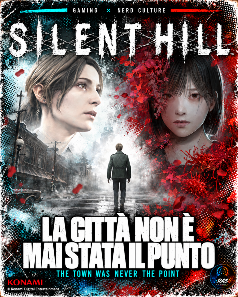 SILENT HILL — LA CITTÀ NON È MAI STATA IL PUNTO — copertina CrashVerse