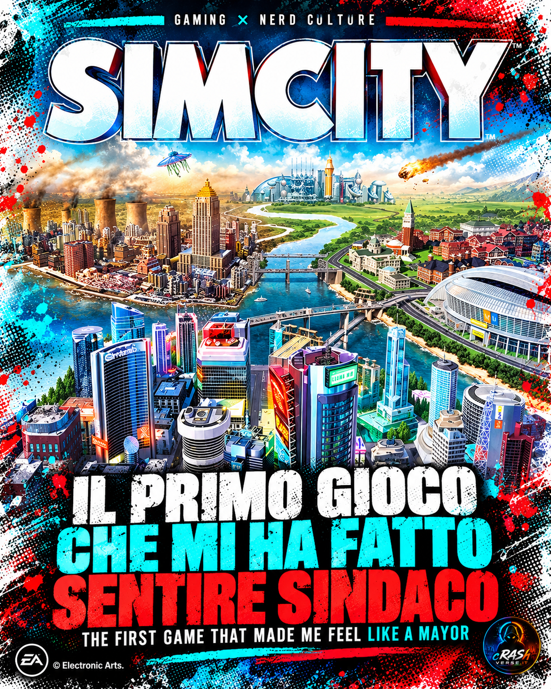 SIMCITY — IL PRIMO GIOCO CHE MI HA FATTO SENTIRE SINDACO