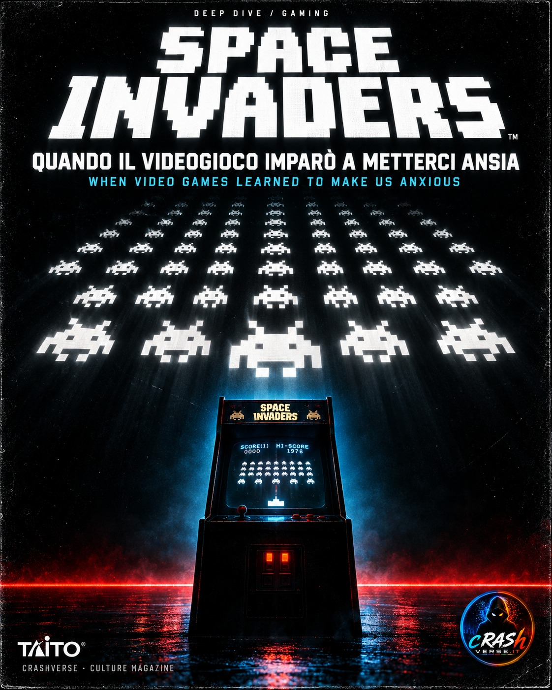 SPACE INVADERS — QUANDO IL VIDEOGIOCO IMPARÒ A METTERCI ANSIA