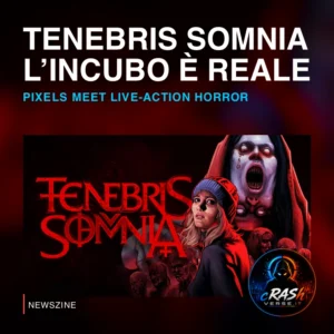 Cover Newszine: Tenebris Somnia arriva su Xbox: pixel e cinema horror nello stesso incubo. Materiale ufficiale.
