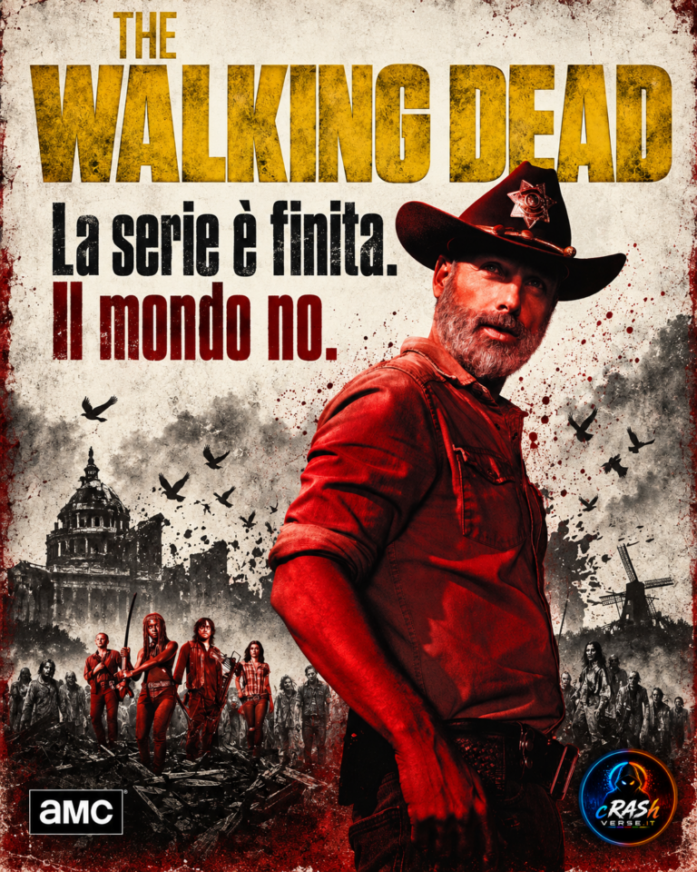 The Walking Dead — Rick Grimes nella copertina CrashVerse: La serie è finita. Il mondo no.