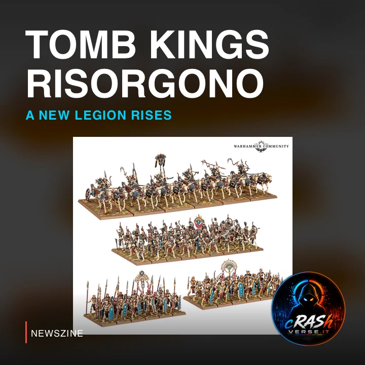 Warhammer: i Tomb Kings preparano il ritorno con Host of Nehekhara