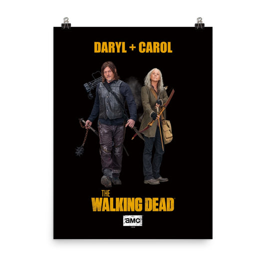 Daryl e Carol nel poster ufficiale della stagione 11.