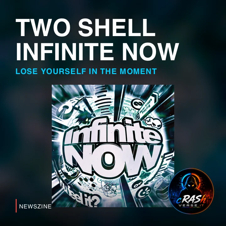 Cover Newszine: Two Shell pubblicano Infinite Now: il nuovo album rimette al centro il dancefloor. Materiale ufficiale.