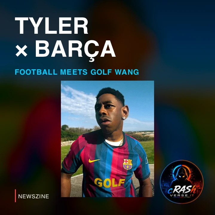 Tyler, The Creator e il Barça: GOLF WANG entra nella maglia del Clásico