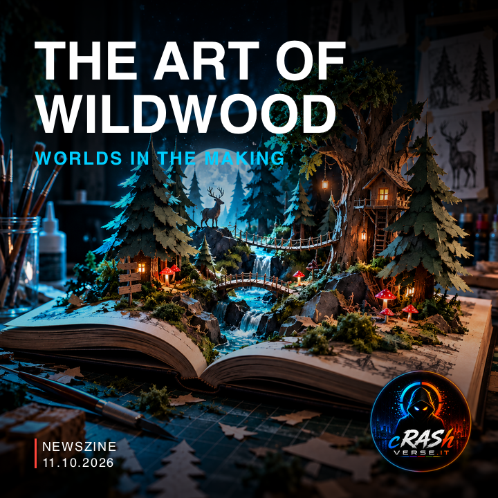 Illustrazione editoriale Newszine — The Art of Wildwood: il mondo LAIKA passa attraverso le pagine